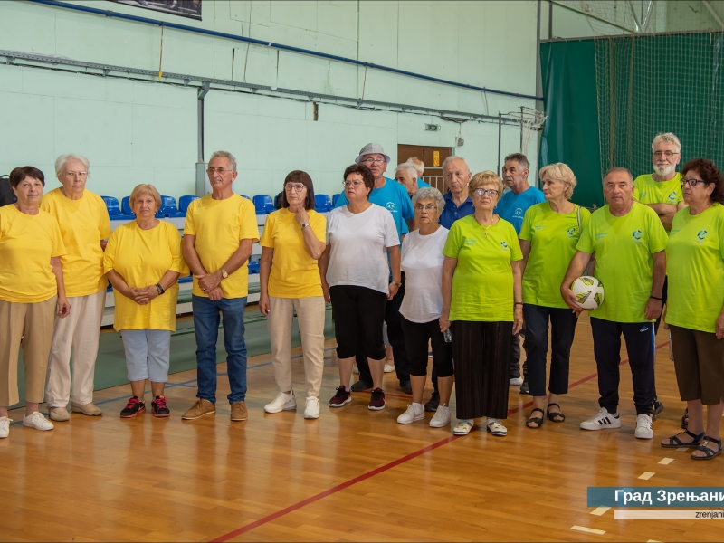Трећа Олимпијада спорта пензионера Војводине у Зрењанину